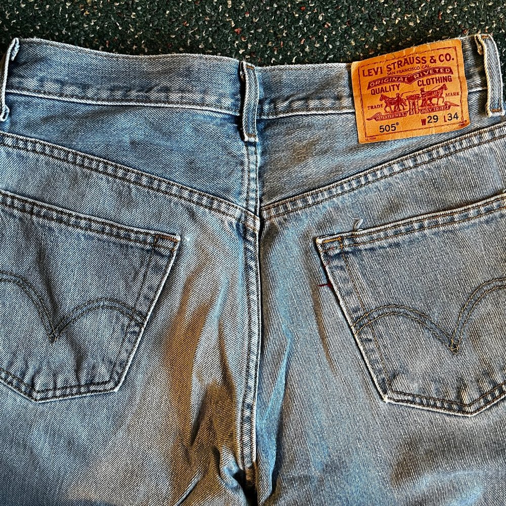 Levi 505 jeans, regular fit - Picture 3 of 4